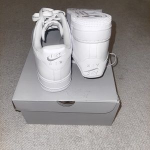 White Air Force 1s never been worn still in box.